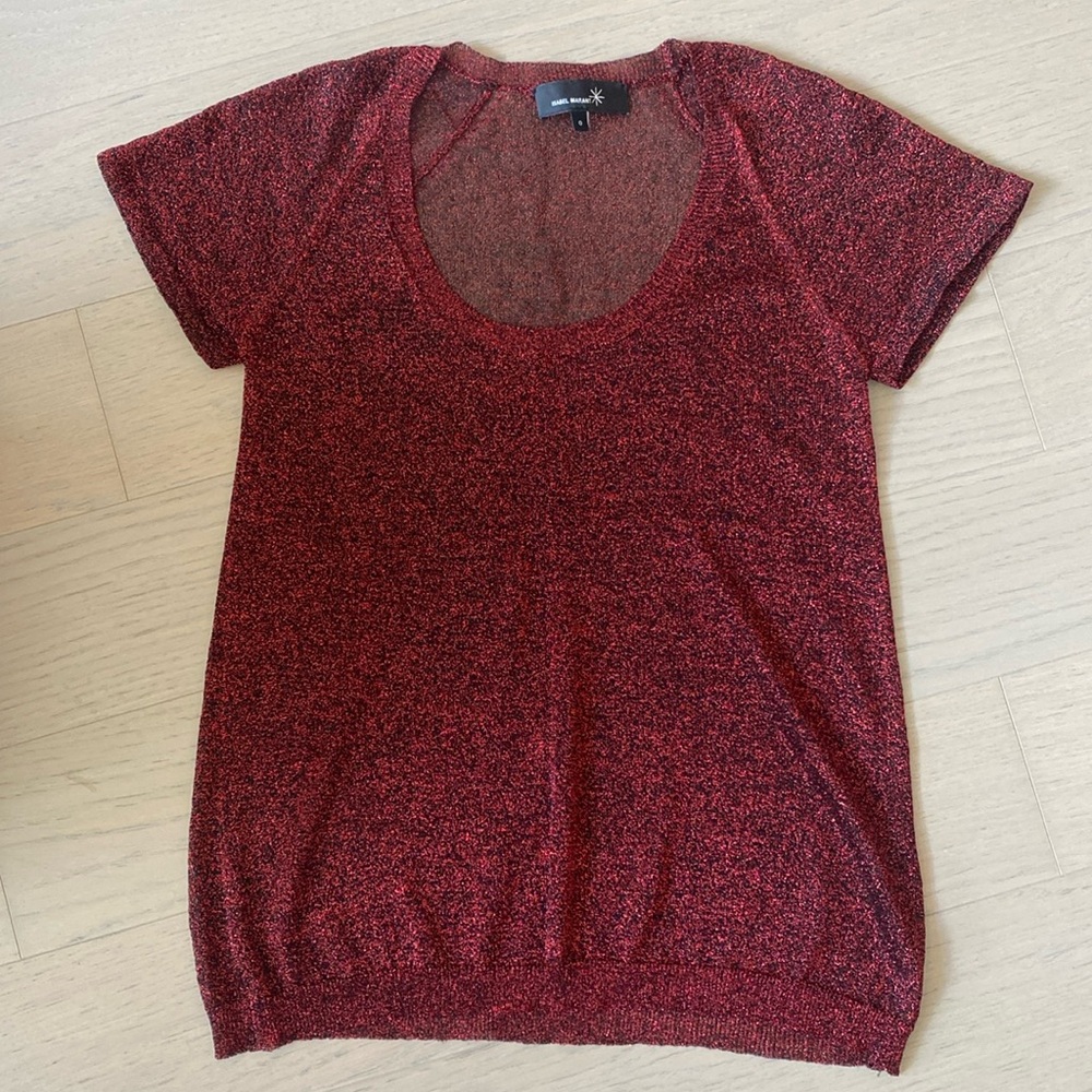 Isabel Marant Sparkling Mesh Top
